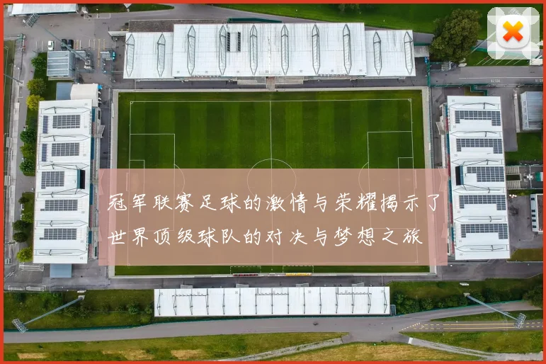 冠军联赛足球的激情与荣耀揭示了世界顶级球队的对决与梦想之旅